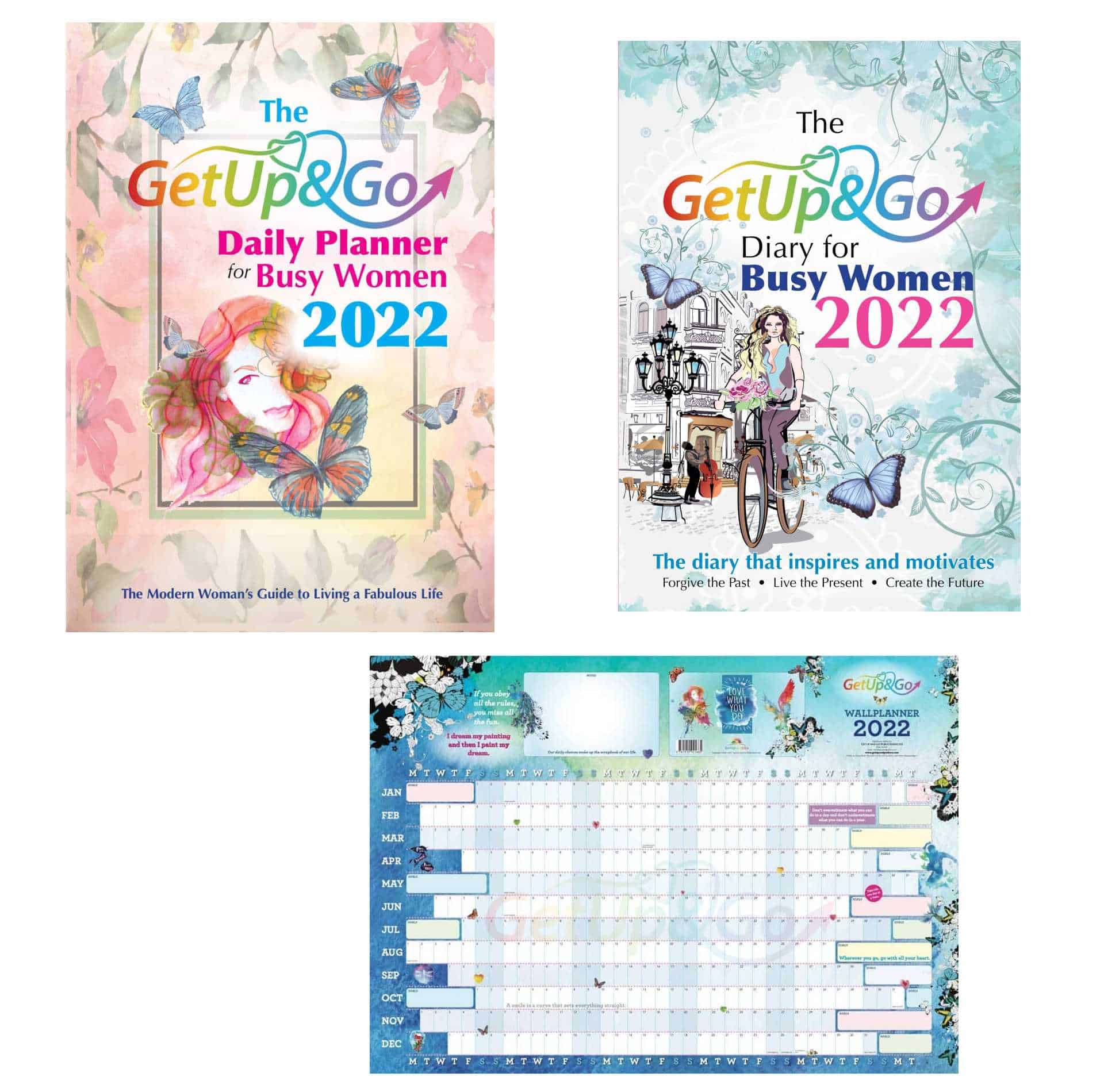 The  Get Up & Go Diary for Busy Women 2021 