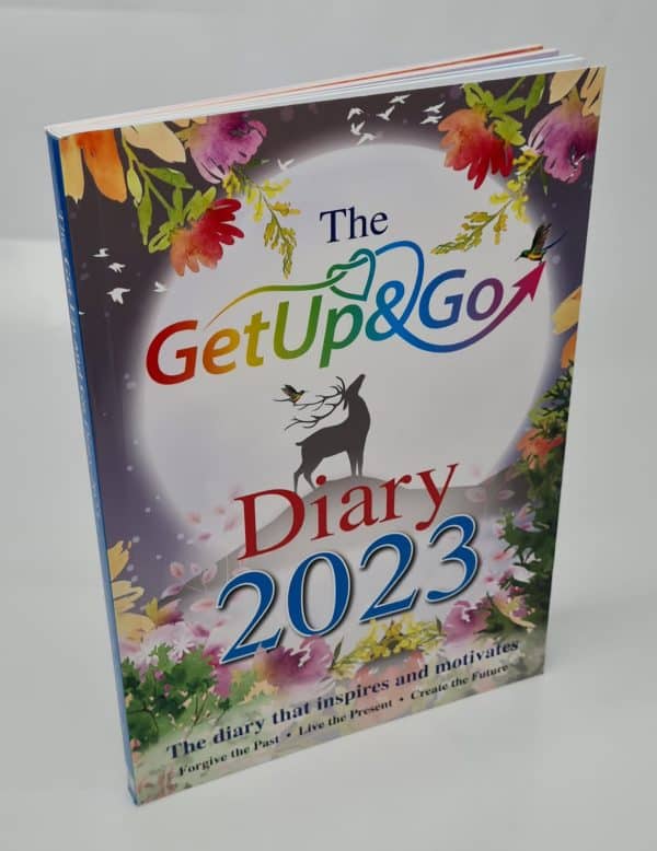 GetUpAndGo Diary 2023 - Front Tall