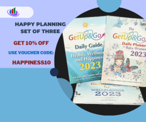 Happy Planning set of three Pack  - Get Up And Go Diary