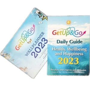 Daily Guide to Health, Wellbeing and Happiness plus wall planner