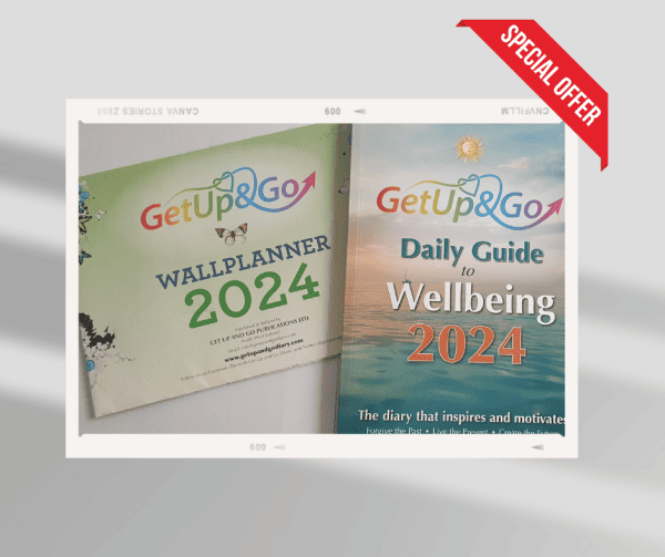 Daily Guide to Wellbeing plus FREE Wall Planner