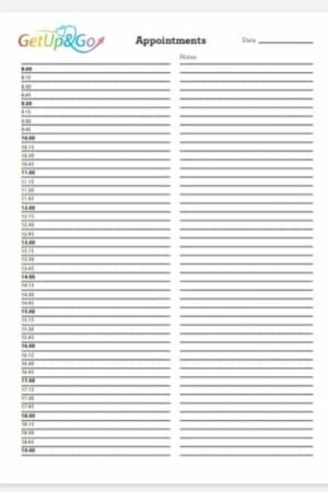 Get and Go To Do List