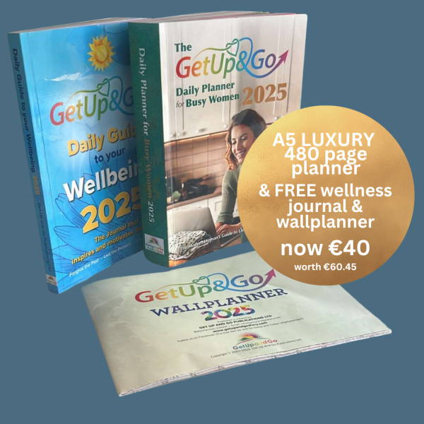 Luxury Daily Planner OFFER - Free wellness journal & wallplanner