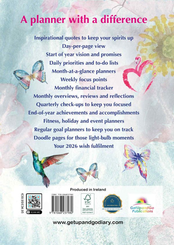480 Page Daily Planner for Busy Women 2026 - Image 3