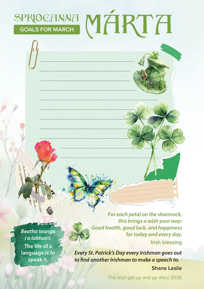 CASEBOUND Irish Get Up & Go Diary 2026 - Image 4