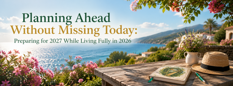 Planning Ahead Without Missing Today: Preparing for 2027 While Living Fully in 2026