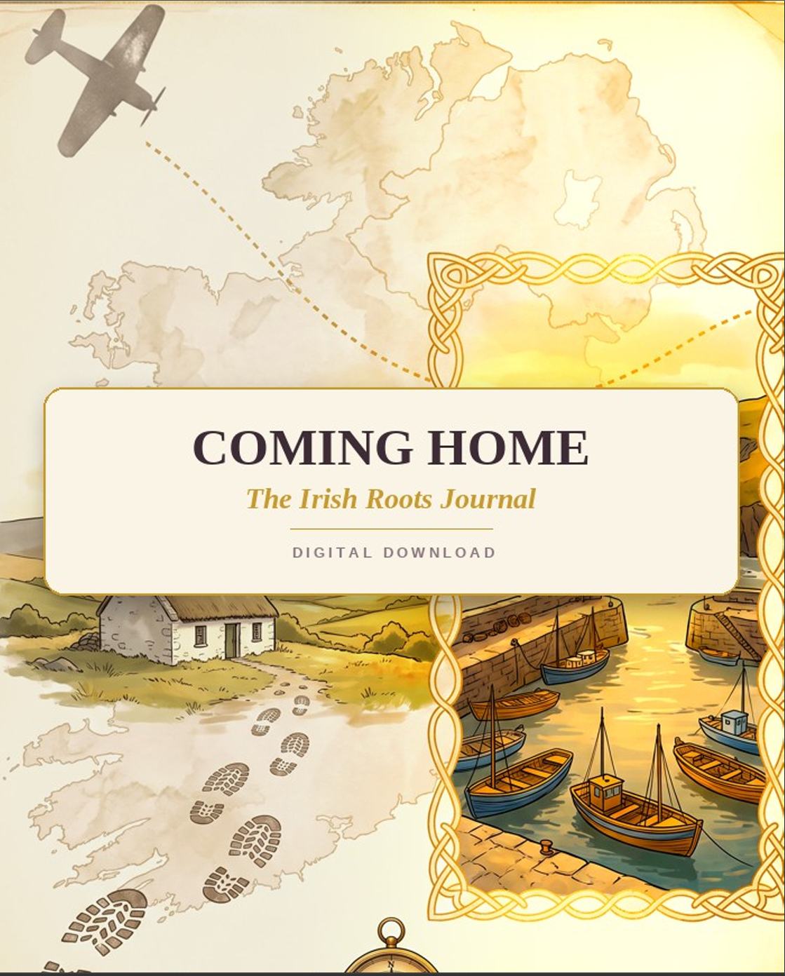 GUAG Fillable Coming Home Irish Root Journal