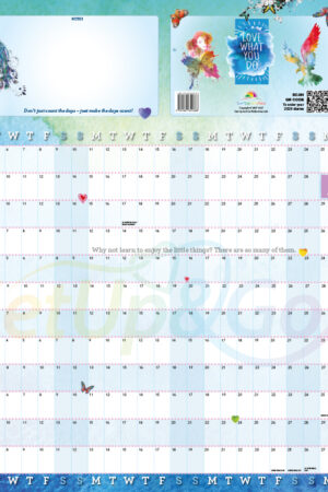 Get Up and Go Wall Planner 2027